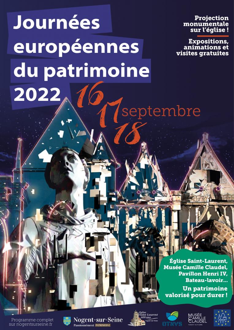 Journées Européennes Du Patrimoine 2022 Ville De Nogent Sur Seine